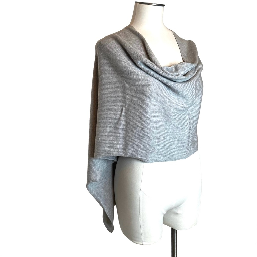 CAROLINE GRACE Tradewind Cashmere Blend Poncho Dress Topper